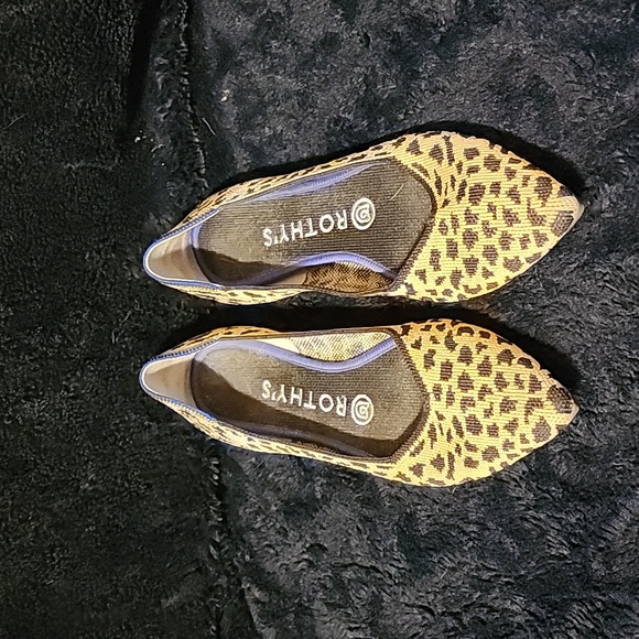 Rothys the Point Classic Leopard Print size 8 - Picture 1 of 6